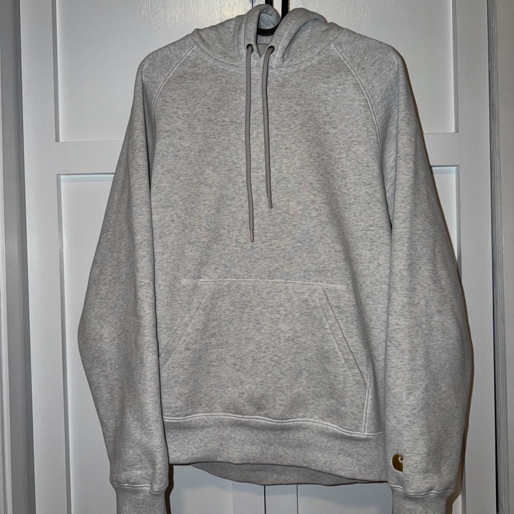 Carhartt WIP Chase Logo-Embroidered Cotton-Blend Jersey Hoodie